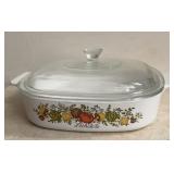 CORNING WARE BAKING DISH W/GLASS LID-CHECK IT OUT