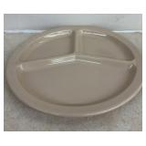 "TEXAS WARE" DIVIDED CAFETERIA PLATE