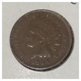 1909 INDIAN HEAD CENT (VG) ***LAST YEAR***