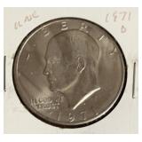 1971-D EISENHOWER DOLLAR