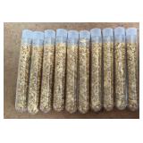 (BAG OF 10)"TUBES OF GOLD FLAKE"