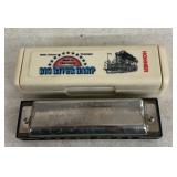 HARMONICA W/CASE-"HOHNER/BIG RIVER HARP"