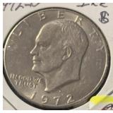 1972-D EISENHOWER DOLLAR