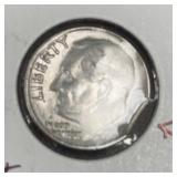 1960-P ROOSEVELT DIME (90% SILVER) *CLIPPED AT 5*