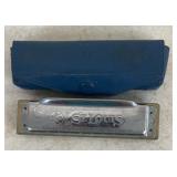 HARMONICA W/CASE-"ST. LOUIS"