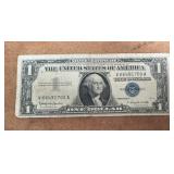 SERIES 1957-B $1.00 SILVER CERTIFICATE