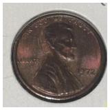 1972 "TYPE~5" LINCOLN CENT (UNCIRCULATED)