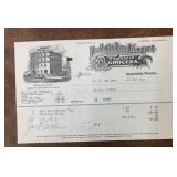 VINTAGE "BILLHEAD"-"BLACKBURN~RUSSELL COMPANY"
