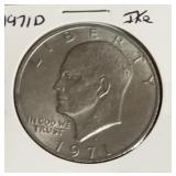 1971-D EISENHOWER DOLLAR