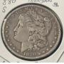 1880-S MORGAN DOLLAR(VF)(90% SILVER~ASW 3/4 OUNCE)
