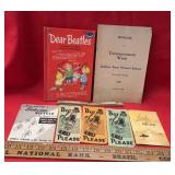 BOOKLETS & MORE-CHECK OUT THE PIC
