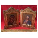 VINTAGE FOLDING PHOTO FRAME