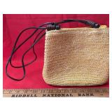 "STRAW" SHOULDER BAG-CHECK OUT THE PIC