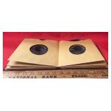 "45"RPM RECORDS W/HOLDER