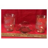 GLASSWARE SET-CHECK OUT THE PIC