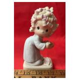 "PRECIOUS MOMENTS" FIGURE-"THE SPIRIT IS WILL..."