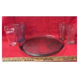 COCA~COLA GLASSWARE ITEMS-CHECK OUT THE PIC
