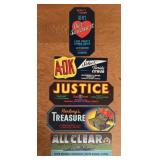 (13)VINTAGE CIGAR BOX LABELS-1930