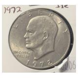 1972 EISENHOWER DOLLAR