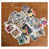 (70+) "DIFFERENT" U.S. POSTAGE STAMPS-"1951~1988"