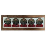 (11 COUNT) VINTAGE BOTTLE LABEL SHEETS-"E&K"