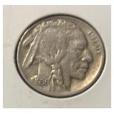 1936-D BUFFALO NICKEL (VG)