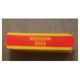 (50 COUNT)VINTAGE CIGAR BAND-"MISSISSIPPI RIVER"