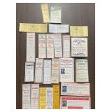 (24)VINTAGE BOTTLE LABELS-"1906-1940"