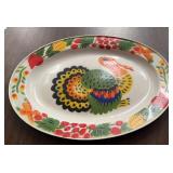 METAL TURKEY PLATTER-CHECK OUT THE PIC