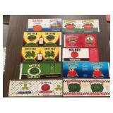 (10)VINTAGE CAN LABELS-ASSORTED/"1930~1960"