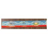 (6 COUNT) VINTAGE CAN LABEL-"ANGEL/TUNA"