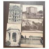 (5)VINTAGE "REAL PHOTO" POSTCARDS-"FRANCE~1910"