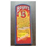 (10 COUNT)VINTAGE "BOTTLE" LABEL-"BOYER