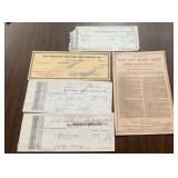 (5)VINTAGE "RAILROAD" PAPER ITEMS-1870-1948"