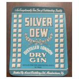 (5 COUNT) VINTAGE BOTTLE LABEL-"SILVER DEW"