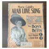 MUSIC BOOKLET/MAGAZINE-"ARAB LOVE SONG"