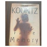 BOOK/NOVEL-"FALSE MEMORY"