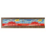 (7 COUNT) VINTAGE CAN LABEL-"ANGEL/CRAB"