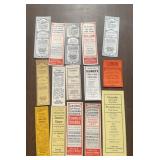 (15)VINTAGE "BOTTLE" LABELS-ASSORTED