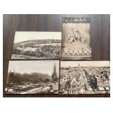(4)VINATGE "REAL PHOTO" POSTCARDS-"CIRCA.1900"