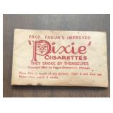 VINTAGE "ADVERTISING" ITEM-"PIXIE CIGARETTES"