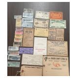 (28)VINATGE "PAPER" ITEMS-"902-1953"