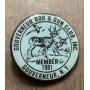 VINTAGE PINBACK-"ROD & GUN CLUB"