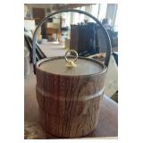 "MID~CENTURY" ICE BUCKET W/LID
