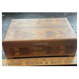 WOODEN DRESSER~TOP BOX-CHECK OUT THE PIC