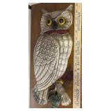 PLASTIC DECOR-"OWL"
