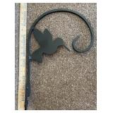 METAL PLANT HANGER-"HUMMINGBIRD DESIGN"