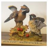 COLLECTIBLE-"BIRD"/"CEDAR WAXWING FAMILY"