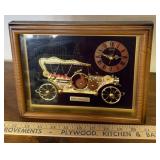 FRAMED DESK CLOCK-CHECK OUT THE PIC