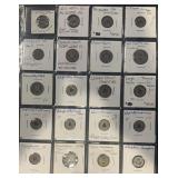 (SHEET OF 20) "ASSORTED" TOKENS-CHECK THEM OUT